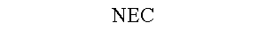 NEC